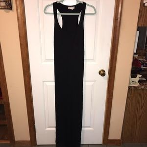 Forever 21 Black Sleeveless Maxi Dress